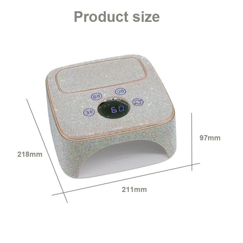 Gumamit ng Home High Power Shine Nail Polish Glue LED Baking Lamp